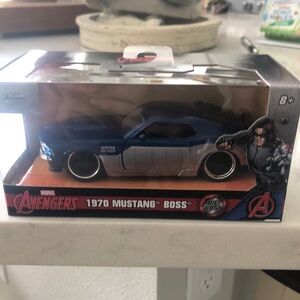 Marvel Avengers 1970 Mustang Boss Toy Car - Bucky
